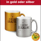 Keramiktasse META 10oz in gold oder silber