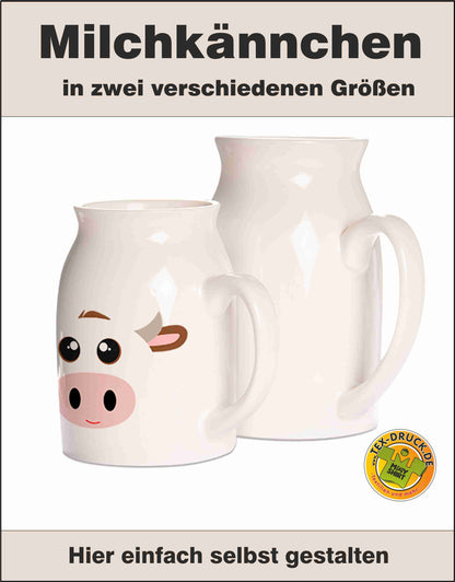 Milchkännchen zum selbst gestalten
