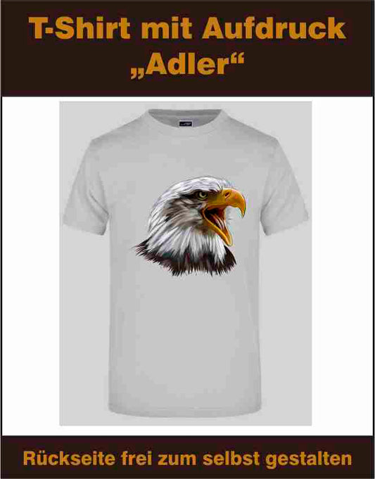 T-Shirt mit Aufdruck Adler (Eagle) Künstlerich