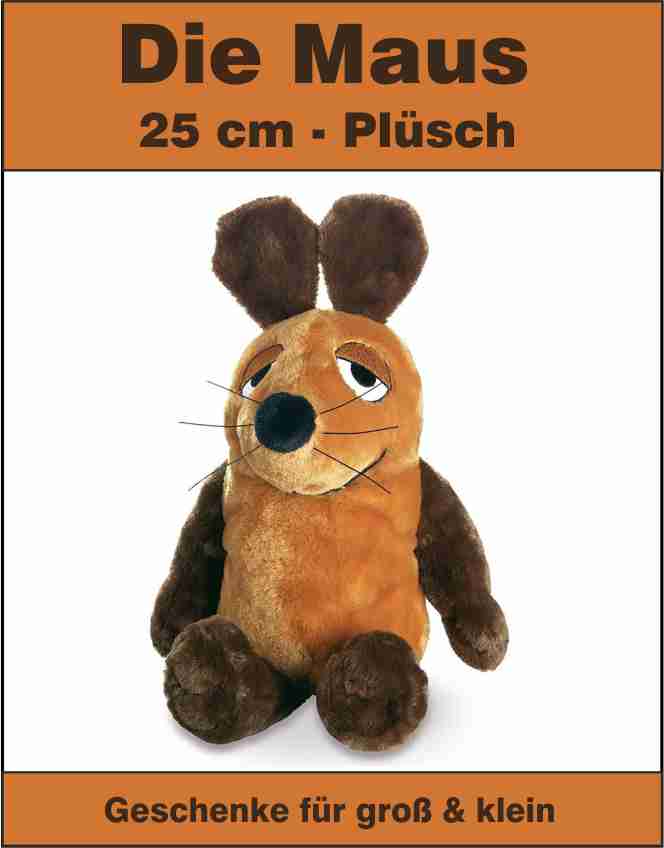 Die Maus, 25 cm - Plüsch