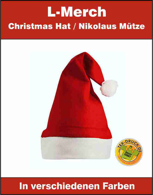 Christmas Hat / Nikolaus Mütze L-Merch C4001