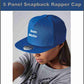 Rapper Cap Beechfield B 610 5 Panel Snapback