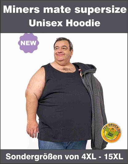 Tanktop Miners mate supersize in Übergrößen von 4XL-15XL