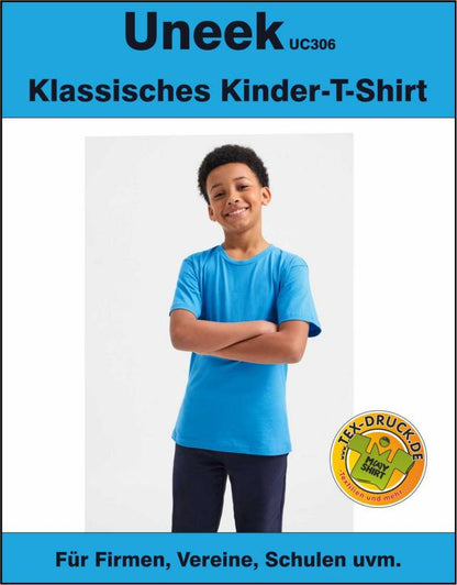 Uneek Unisex Klassisches Kinder-T-Shirt UC306