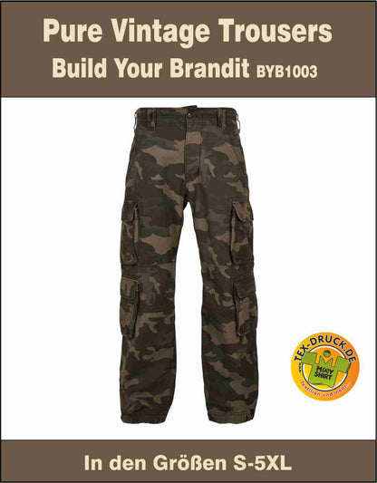 Pure Vintage Trousers Build Your Brandit BYB1003