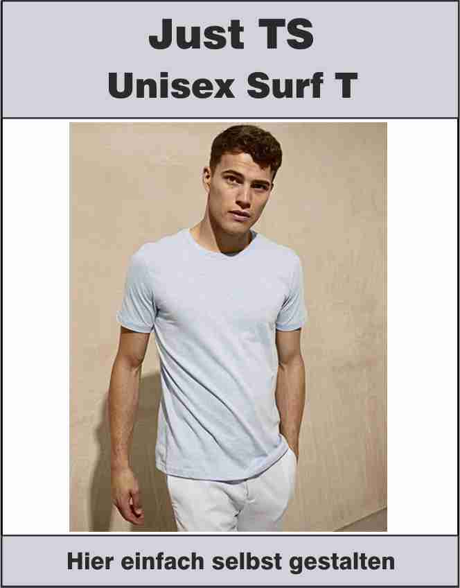 Unisex Surf T Just Ts JT32