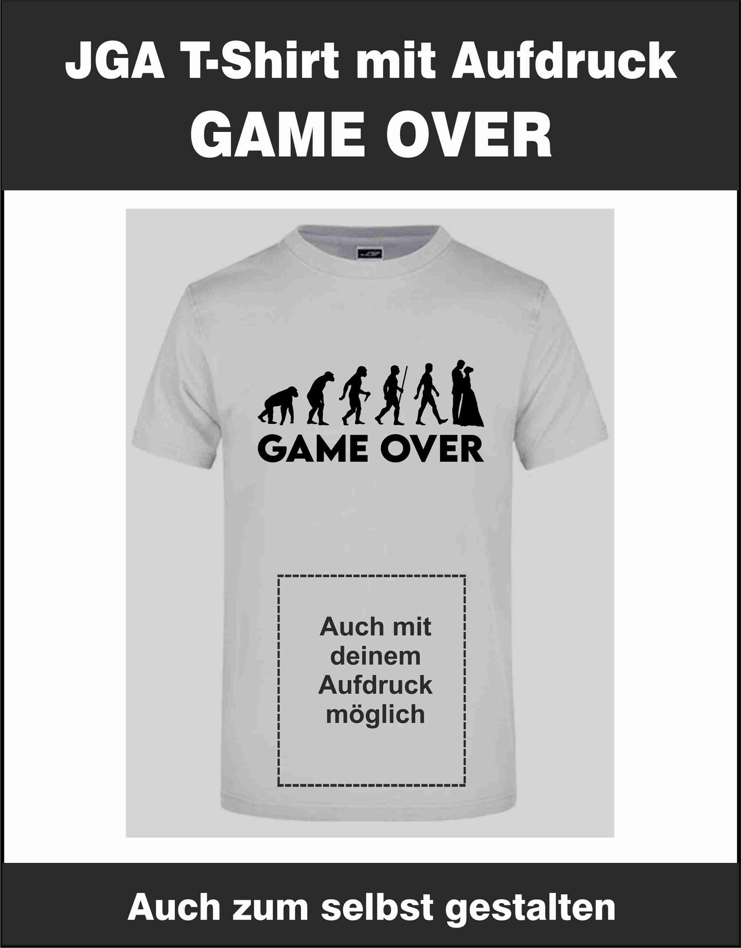 JGA  Game Over T-Shirt