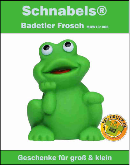 Badetier Frosch MBW131005