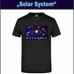 T-Shirt mit Aufdruck „Solar System"