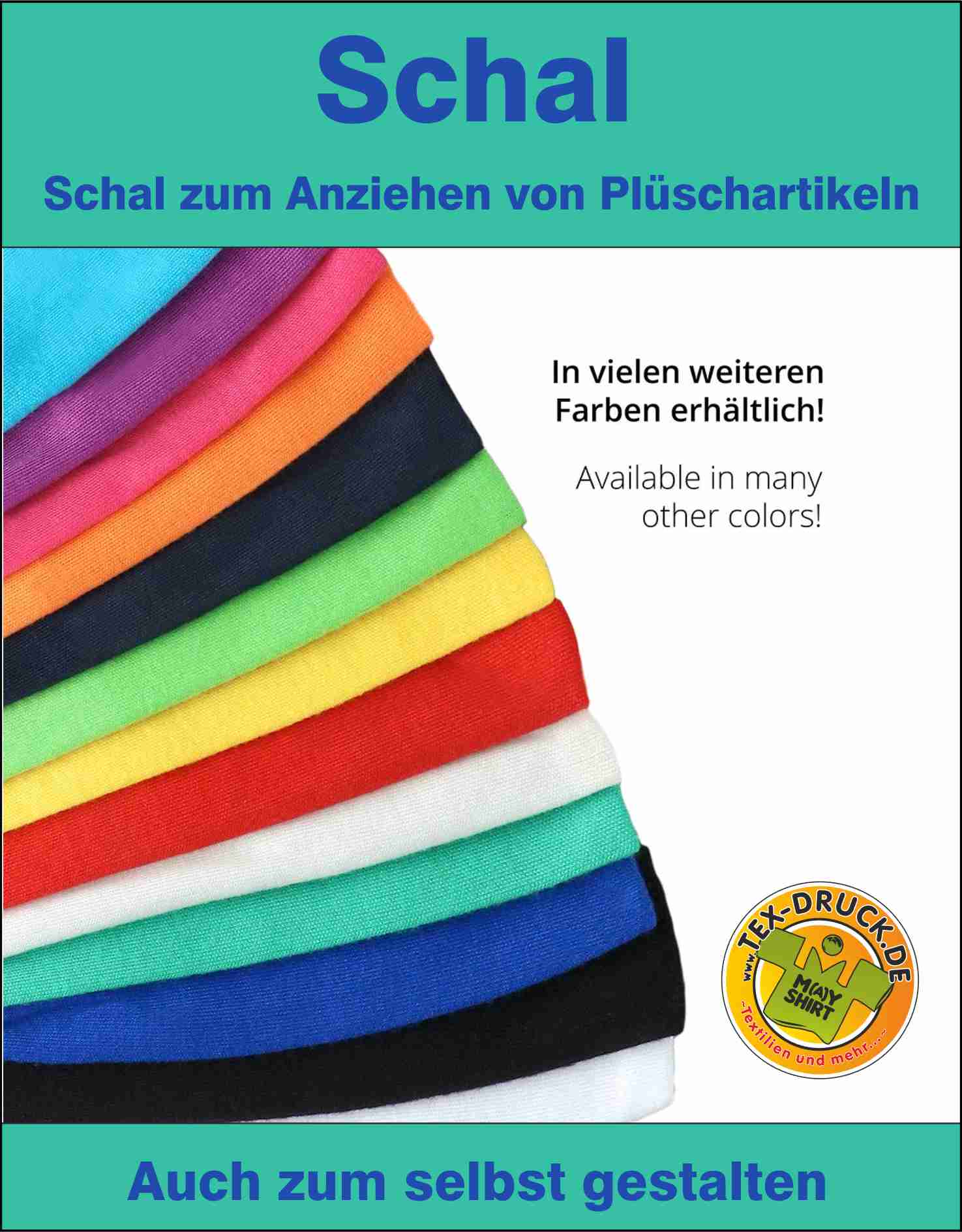 Schal zum Anziehen von Plüschartikeln M161000