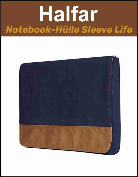 Halfar Notebook-Hülle Laptop Tasche Sleeve Life HF6522