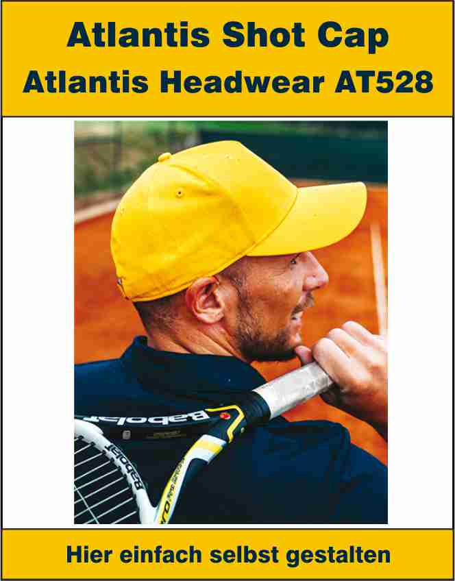 Atlantis Shot Cap Headwear AT528