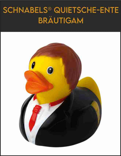 Schnabels® Quietsche-Ente Bräutigam