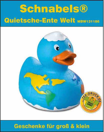 Schnabels® Quietsche-Ente Welt MBW131186