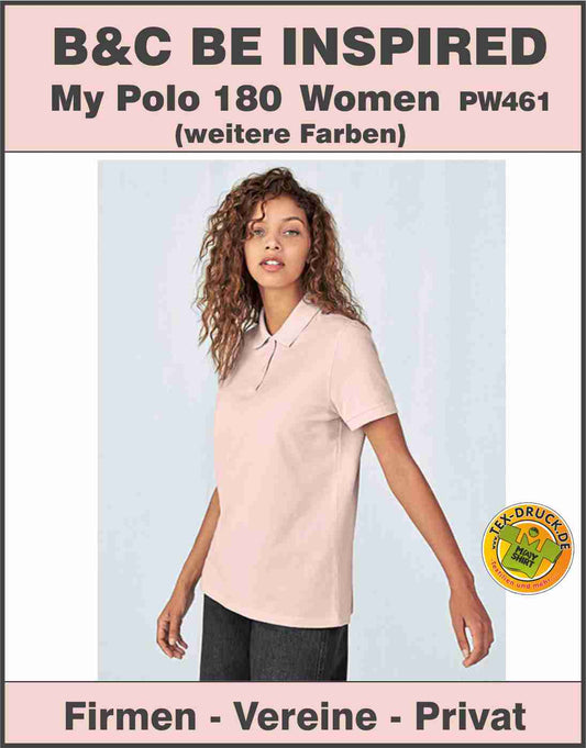 B&C BE INSPIRED My Polo 180 /Women PW461