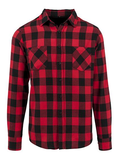 Checked Flannel Shirt Build Your Brand BY031