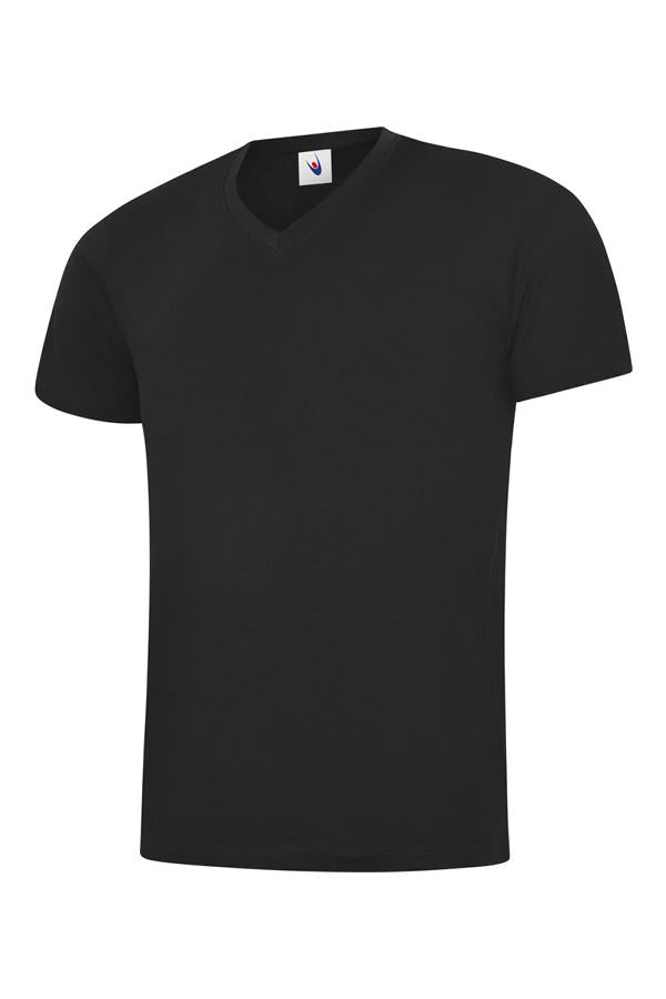 Klassisches T-Shirt mit V-Ausschnitt UC 317