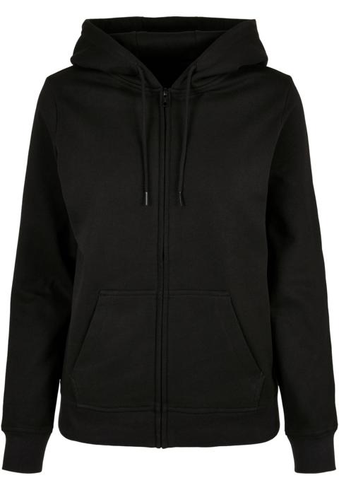 Ladies Basic Zip Hoody Build Your Brand Basic BB009