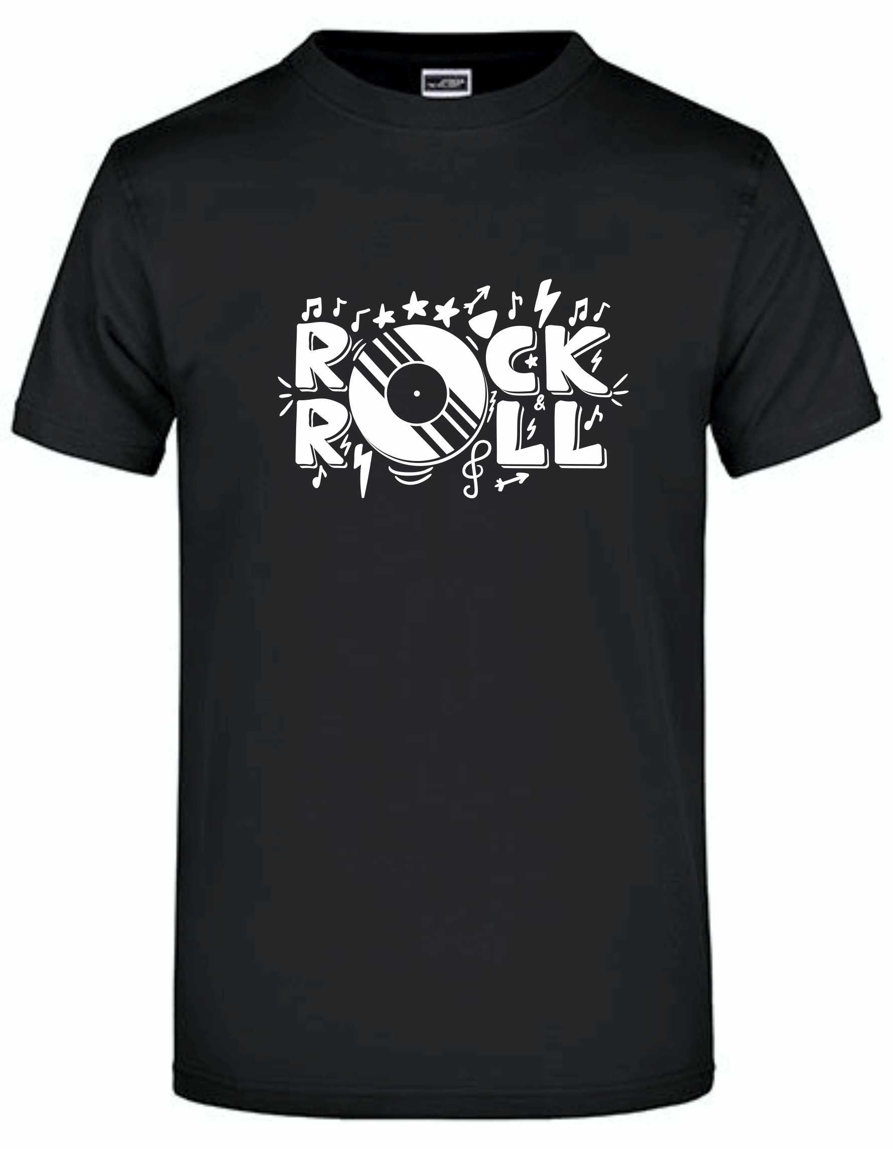 T-Shirt mit Aufdruck "Rock & Roll"