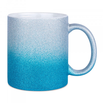 Glitzer Tasse mit Farbverlauf SPARK-BC-BL