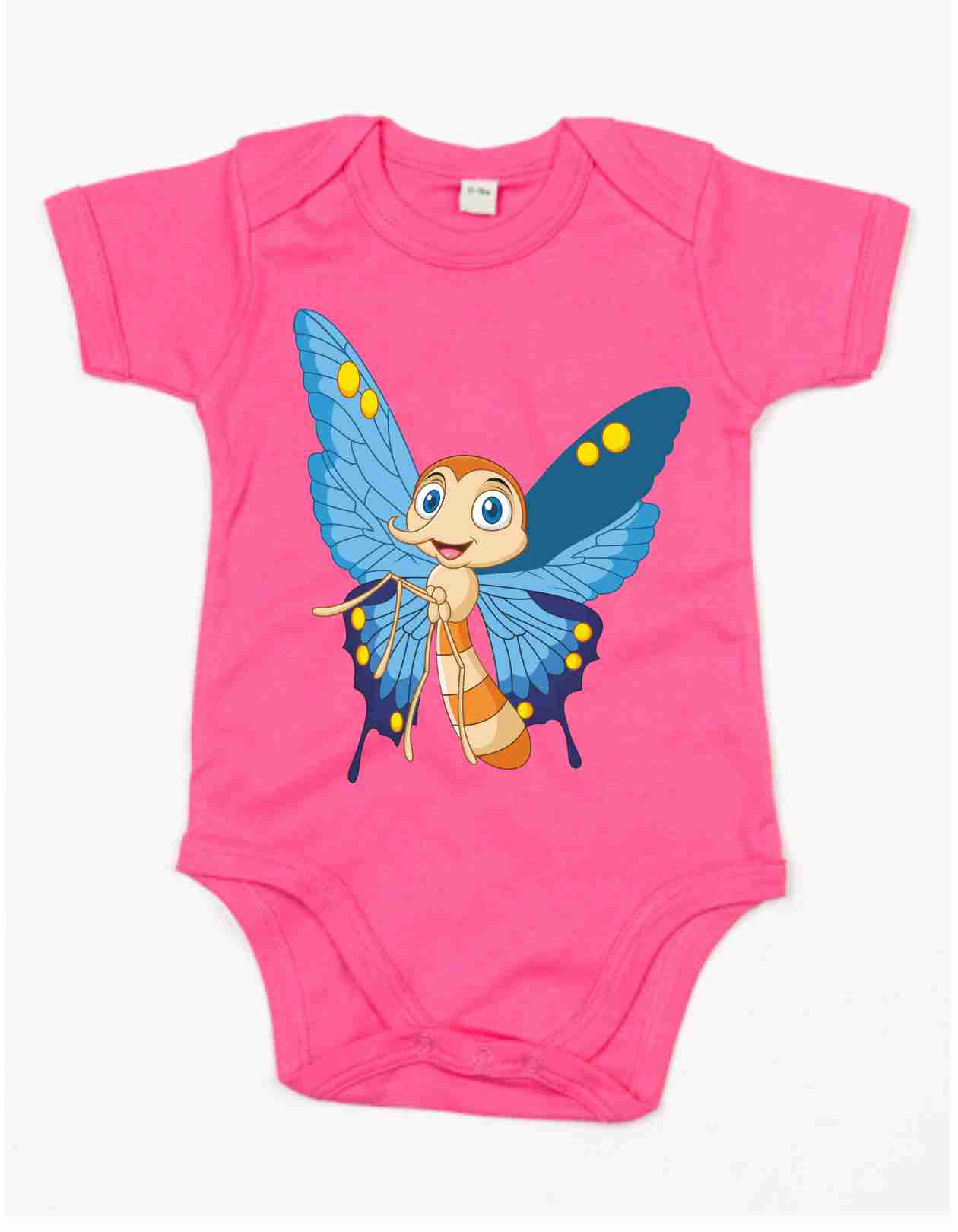 Baby Body mit Aufdruck Funny Butterfly