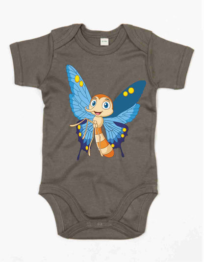 Baby Body mit Aufdruck Funny Butterfly