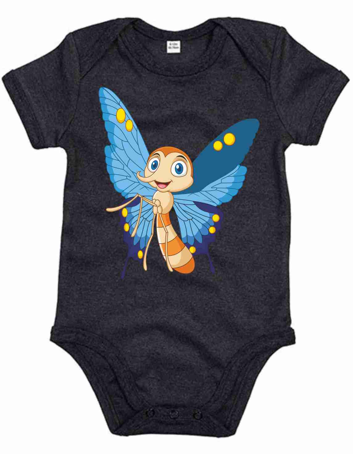 Baby Body mit Aufdruck Funny Butterfly