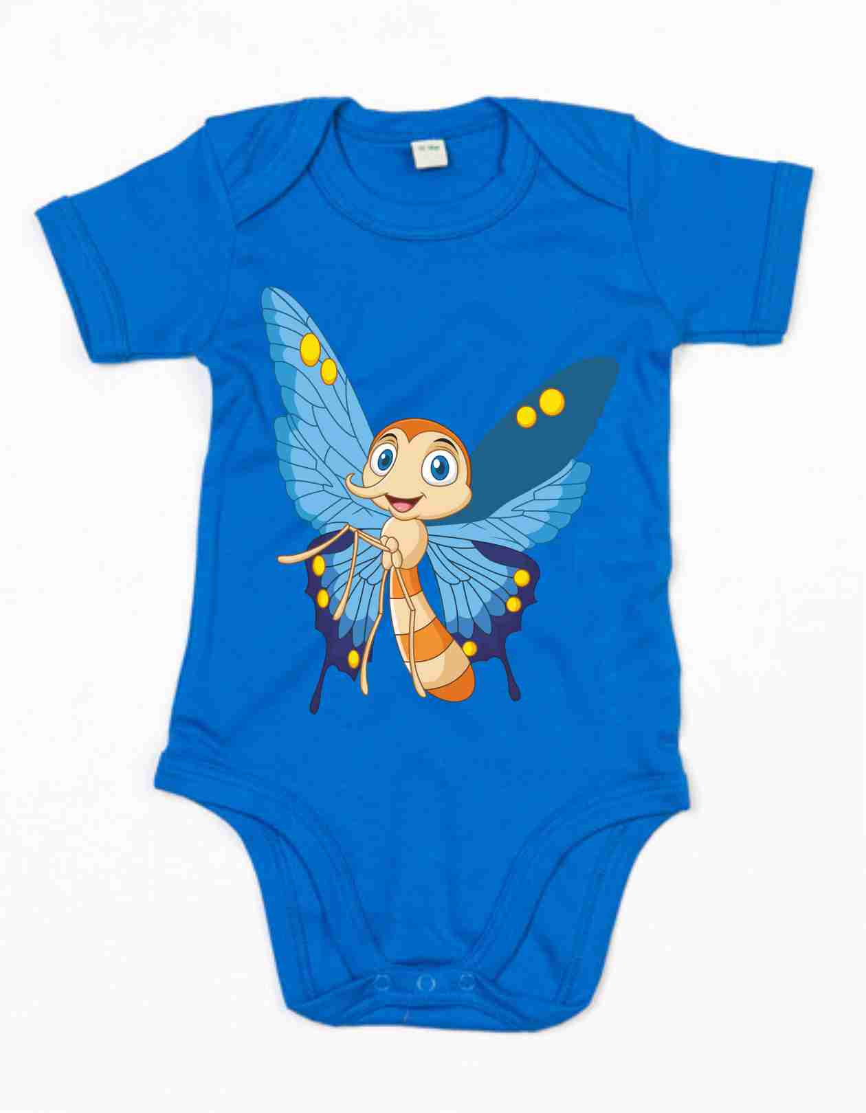 Baby Body mit Aufdruck Funny Butterfly