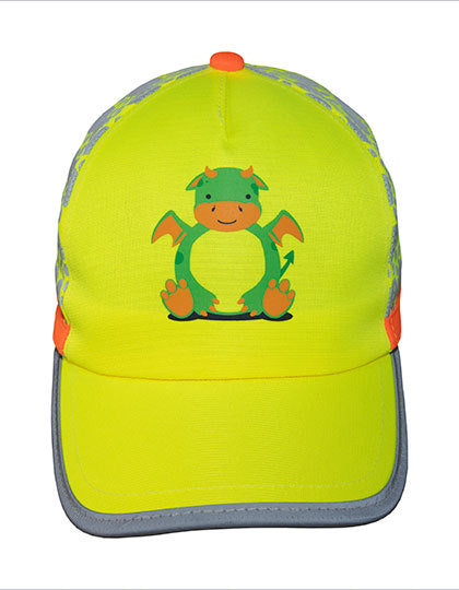 Cap for Kids bedruckt mit  4 verschiedenen Tiermotiven Korntex KX174