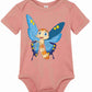 Baby Body mit Aufdruck Funny Butterfly