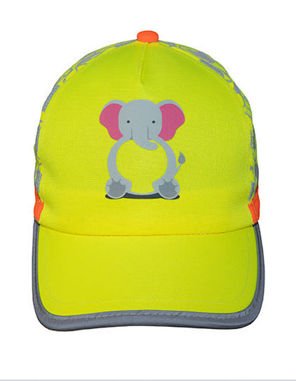 Cap for Kids bedruckt mit  4 verschiedenen Tiermotiven Korntex KX174