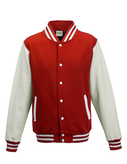 Für Abi, Vereine, Firmen Privat Varsity Jacket Just Hoods  JH043