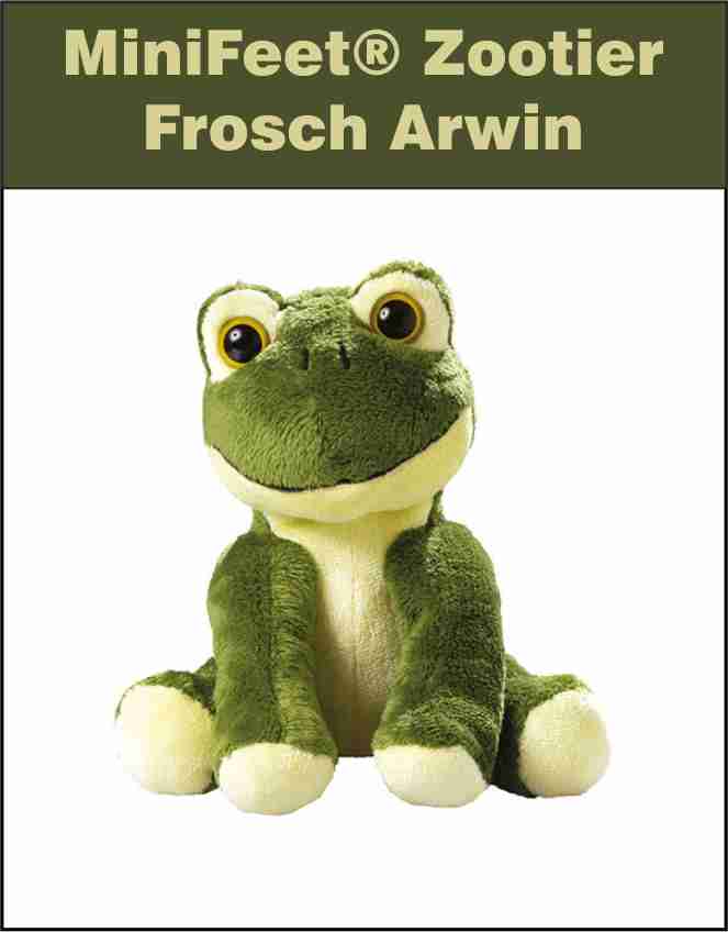MiniFeet® Zootier Frosch Arwin  MBW60625
