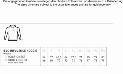 B&C BE INSPIRED Influence Hoodie