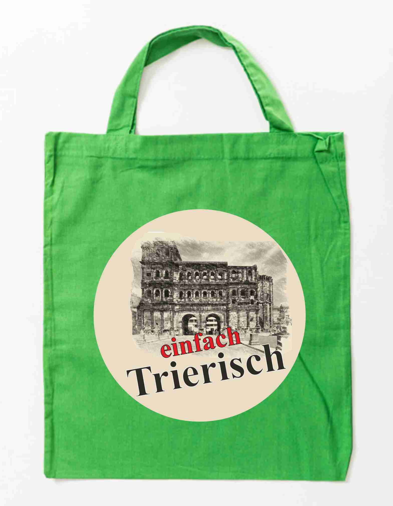 Trier Baumwollbeutel auch zum selbst gestalten bei tex-druck.de