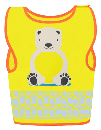 Kinder Warnweste mit Tiermotiven CO² Neutral KX119