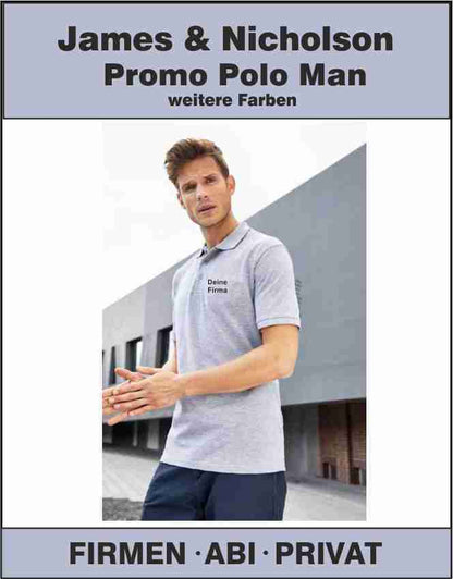 Muster Textilien James & Nicholson vor Ort anprobieren oder zum ausleihen.