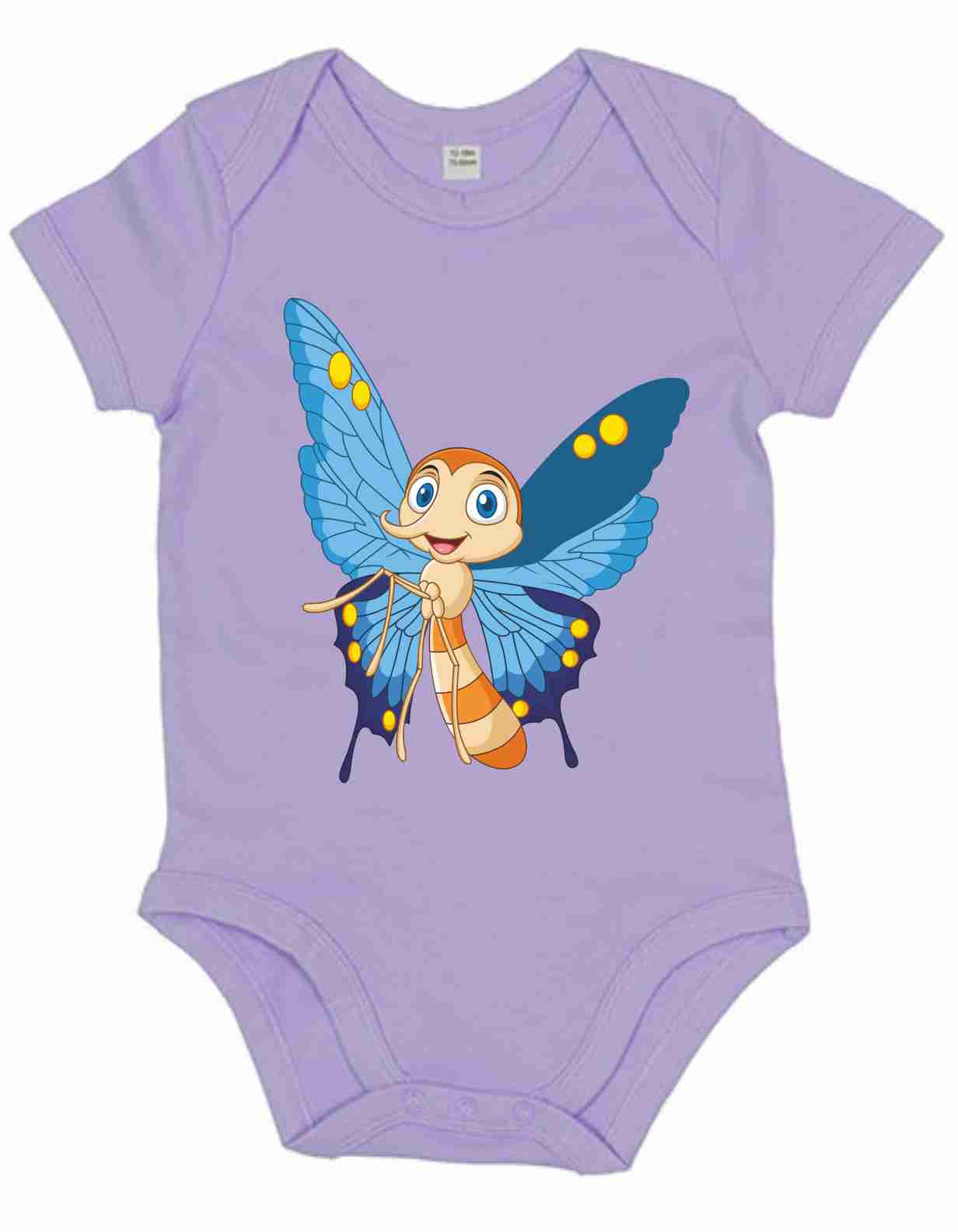 Baby Body mit Aufdruck Funny Butterfly