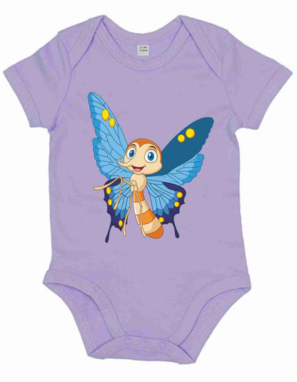 Baby Body mit Aufdruck Funny Butterfly