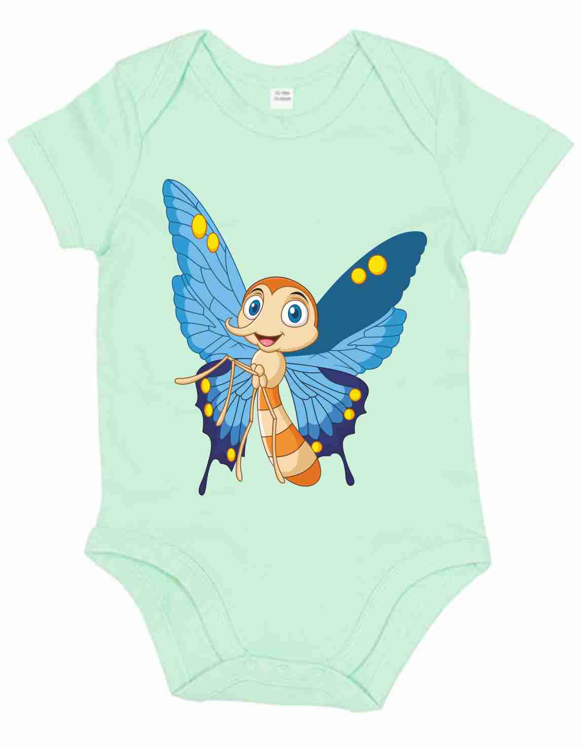 Baby Body mit Aufdruck Funny Butterfly