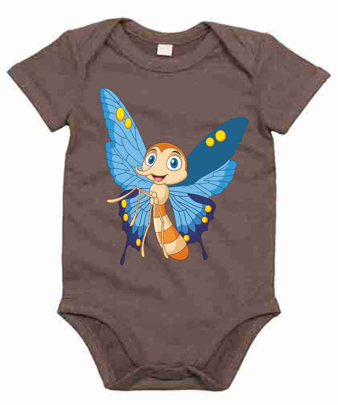 Baby Body mit Aufdruck Funny Butterfly