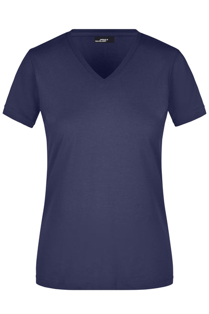 James & Nicholson Ladies´ Slim Fit-T JN971 Navy