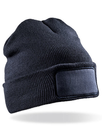 Result Winter Essentials Double Knit Printers Beanie RC027