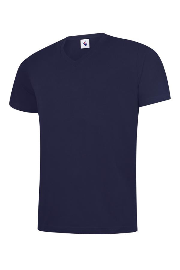 Klassisches T-Shirt mit V-Ausschnitt UC 317