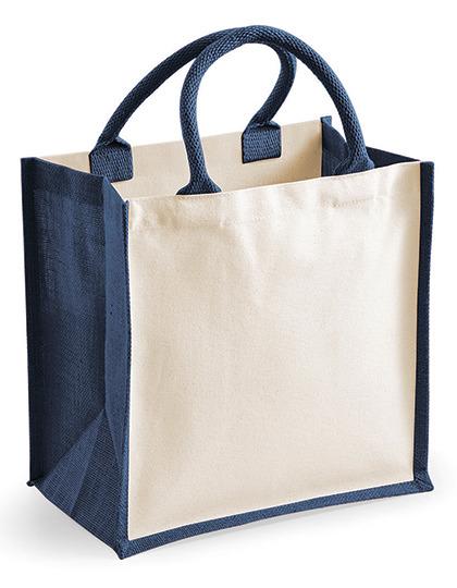 Printers Midi Jute Bag Westford Mill WM421