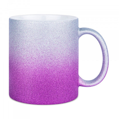 Glitzer Tasse mit Farbverlauf SPARK-BC-BL