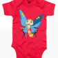 Baby Body mit Aufdruck Funny Butterfly