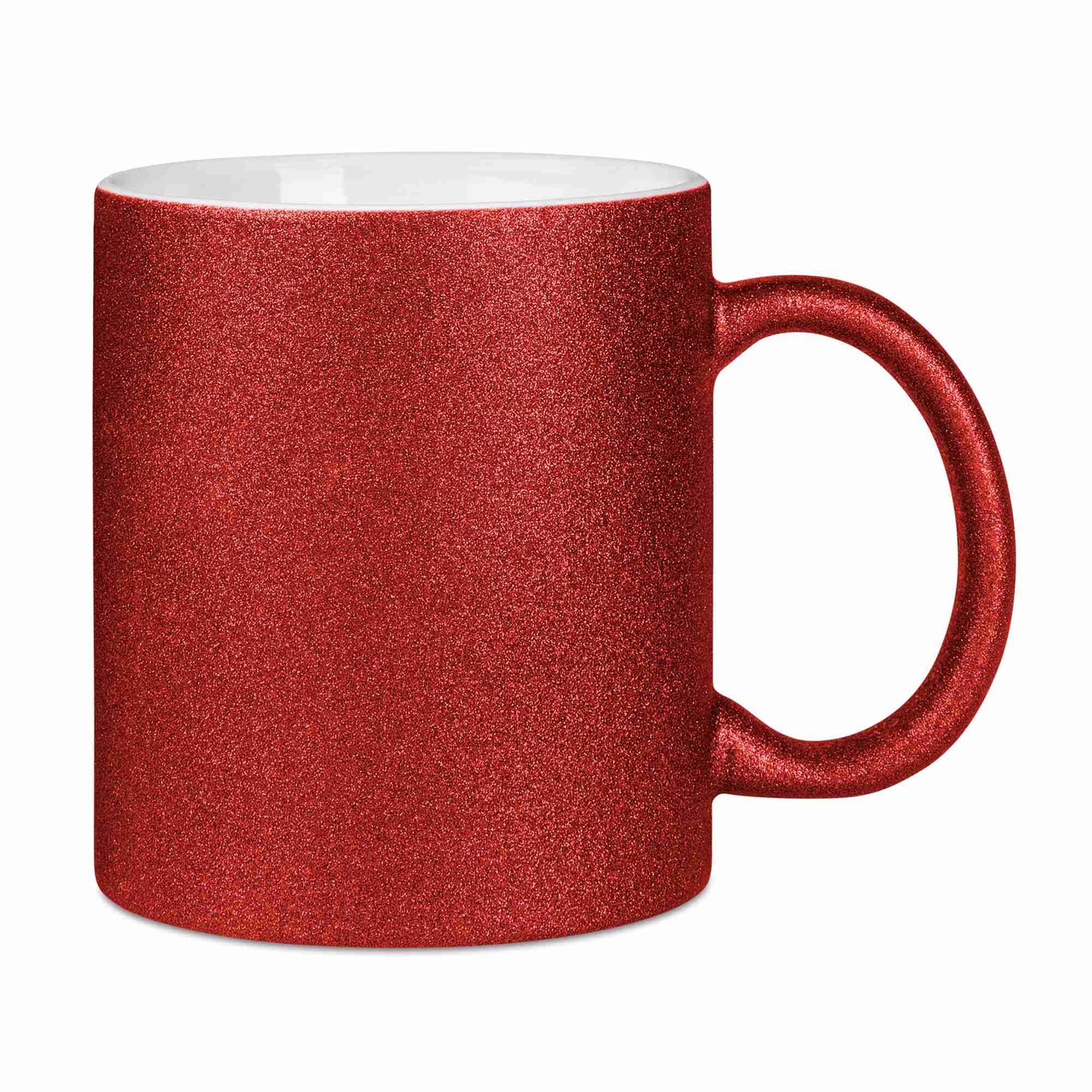 Glitzer Tasse mit Glitzerpartikeln, in 9 tollen Glitter Farben hier selbst gestalten