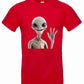 T-Shirt B&C Kids´ Exact 190 BCTK301 Mit Aufdruck "Alien" auch zum selbst gestalten