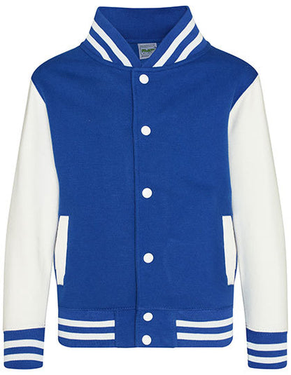 Just Hoods Kids´ Varsity Jacket JH043K